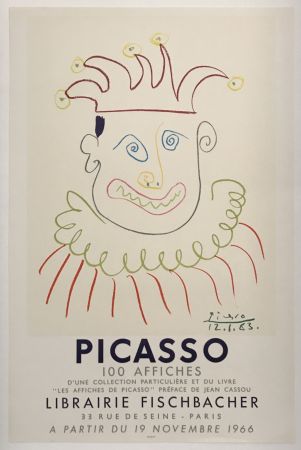 Litografía Picasso - 100 Affiches 
