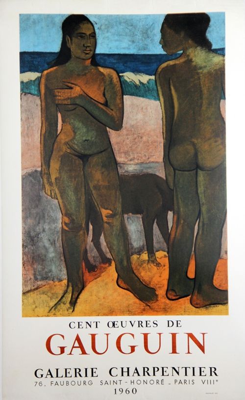 Litografía Gauguin - 100 Oeuvres de Gaugin Galerie Charpentier