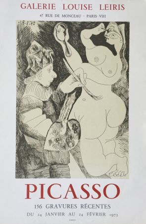 Litografía Picasso - 156 Gravures Recentes