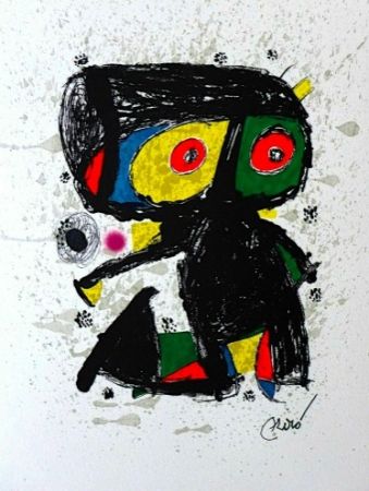 Litografía Miró - 15 ans Poligrafa