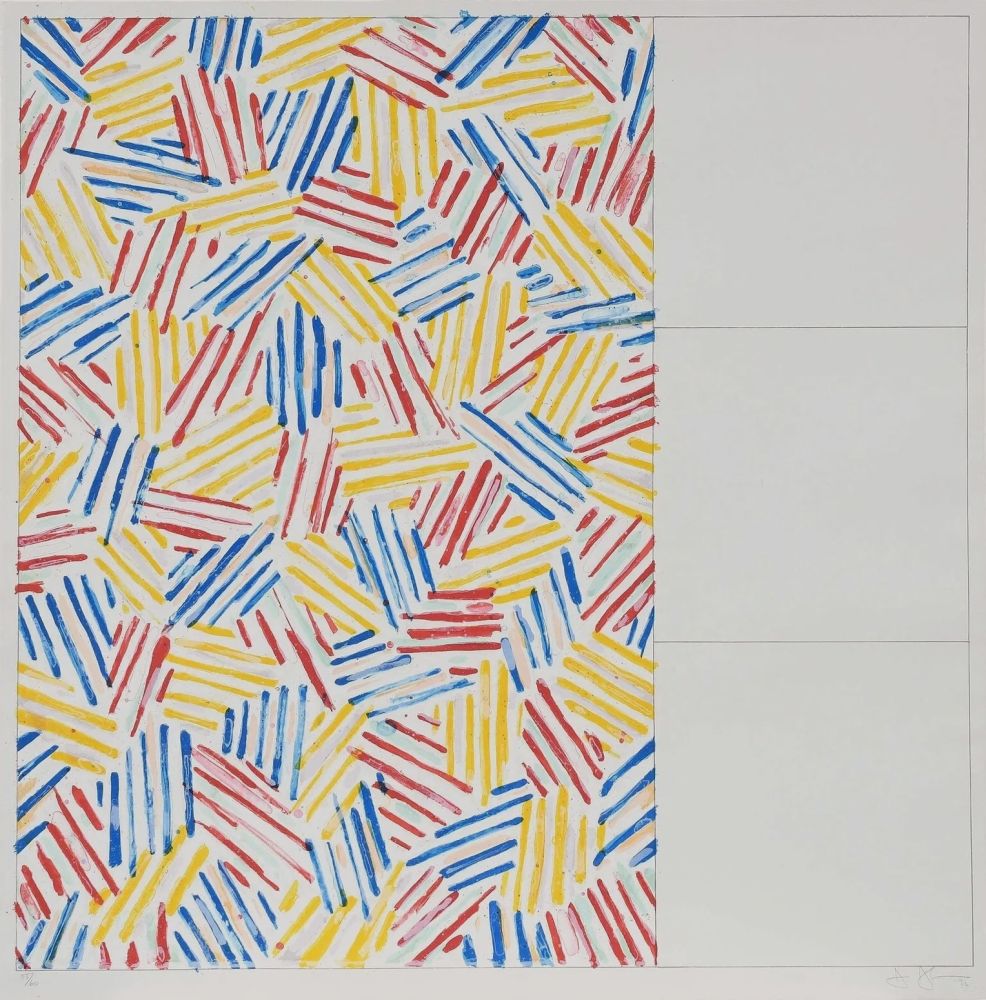 Litografía Johns - #1 (After 'Untitled 1975')