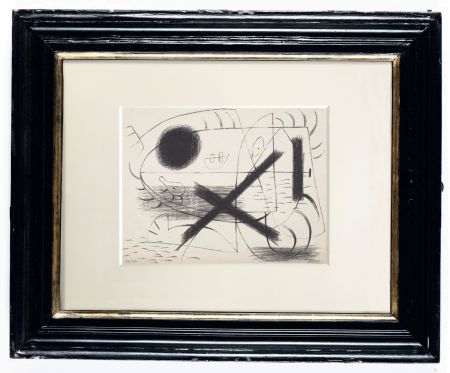Litografía Miró - 1 (First work on paper piece ever known)