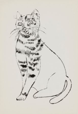 Múltiple Warhol - 25 Cats Name Sam and One Blue Pussy