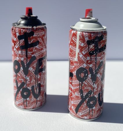 Sin Técnico Mr. Brainwash - 2 I Love You Spray Cans