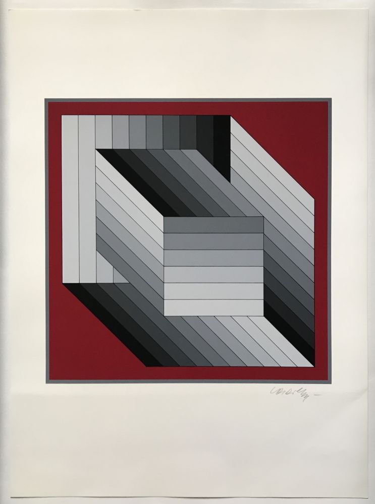 Serigrafía Vasarely - 35 ans après