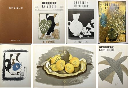 Libro Ilustrado Braque - 5 DERRIÈRE LE MIROIR BRAQUE. 12 LITHOGRAPHIES (1947-1956)