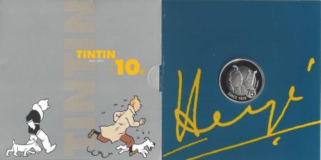 Múltiple Rémi - 75ème anniversaire de Tintin (Monnaie Royale de Belgique)