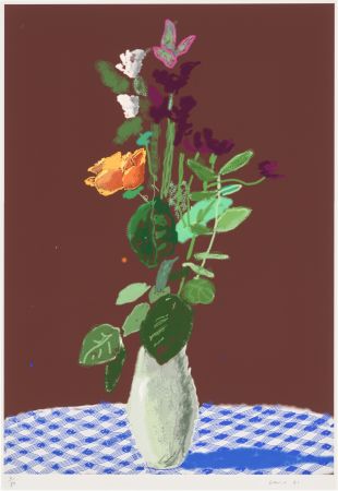 Múltiple Hockney - 7th March 2021, More Flowers on a Table