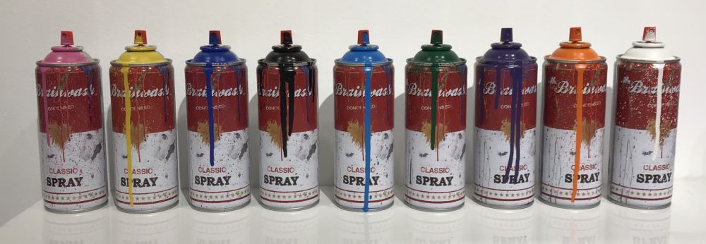 Sin Técnico Mr. Brainwash - 9 Soup Spray Cans