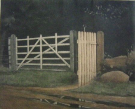 Manera Negra Ilsted - A gate in the wood