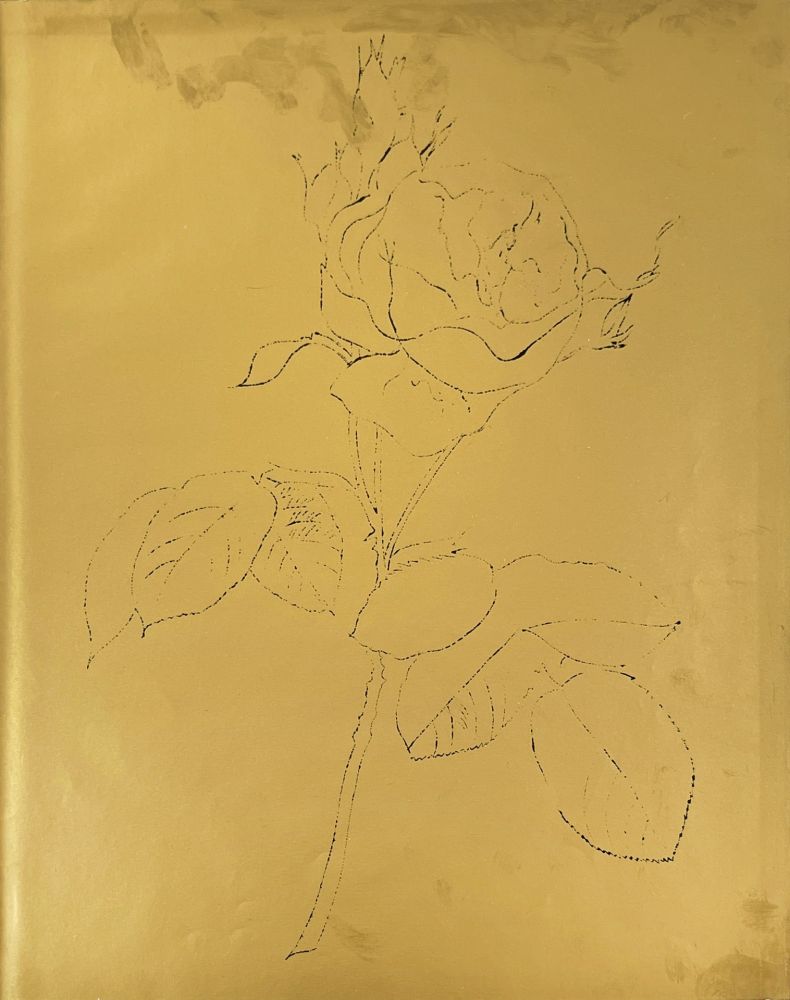 Litografía Warhol - A Gold Book