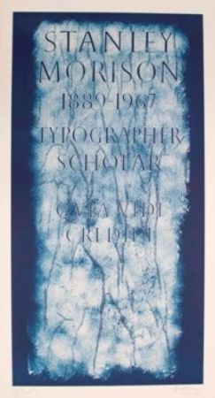 Litografía Myles - A History of Type Design / Stanley Morison, 1889-1967 (London, England)