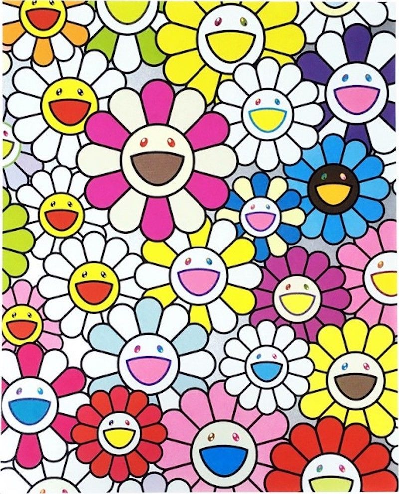 Litografía Murakami - A Little Flower Painting I