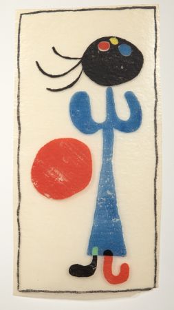 Grabado En Madera Miró - A Toute Epreuve (D 204)