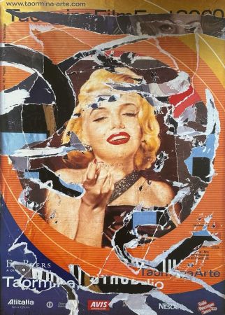 Serigrafía Rotella - A tribute to Marilyn