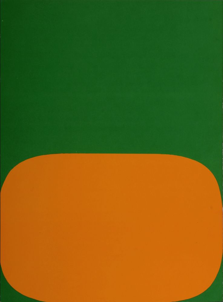 Litografía Kelly - Abstract Composition (I), 1964