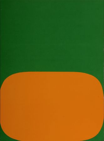 Litografía Kelly - Abstract Composition (I), 1964