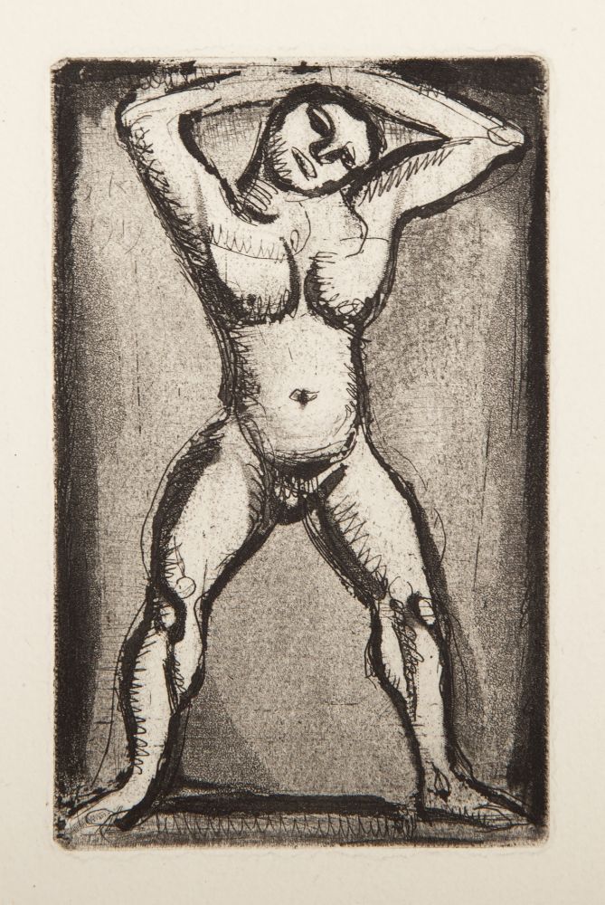 Grabado Rouault - Acrobate II