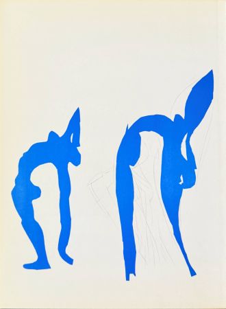 Litografía Matisse - Acrobates