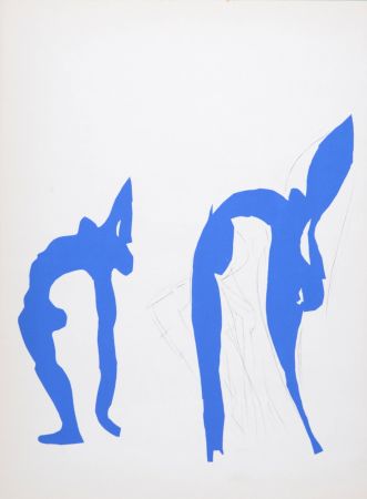 Litografía Matisse (After) - Acrobates, 1958