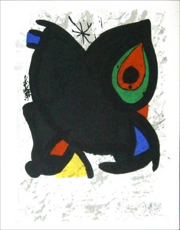 Litografía Miró - AFF AVT GRAND PALAIS