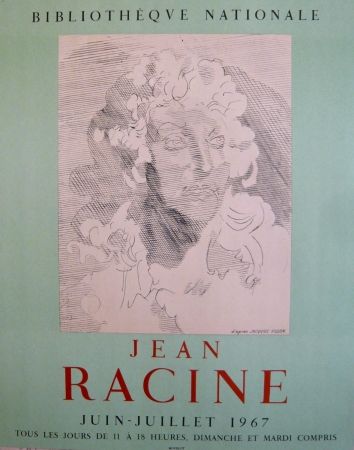 Cartel Villon - Affiche exposition Jean Racine BNF