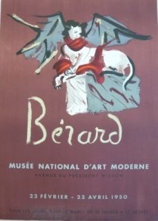 Litografía Berard - Affiche exposition Musée d'art moderne Mourlot