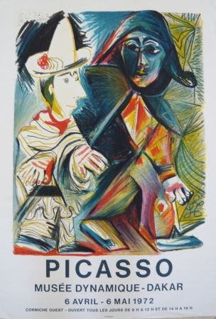 Cartel Picasso - Affiche exposition Musée dynamique de Dakar