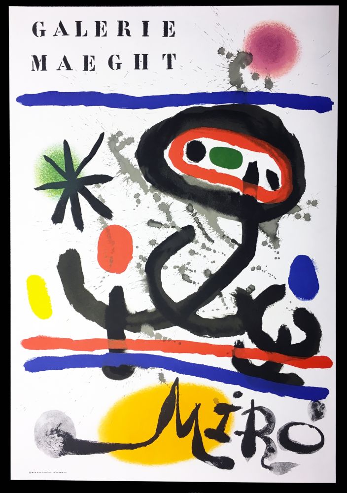Cartel Miró - Affiche originale 
