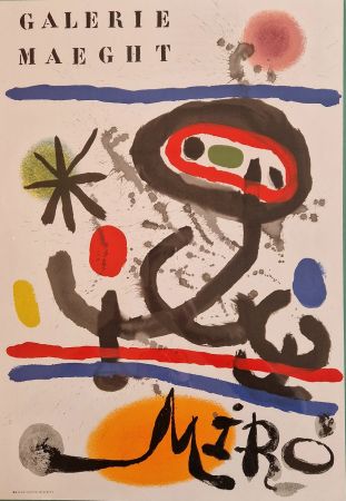 Cartel Miró - Affiche pour l'exposition 