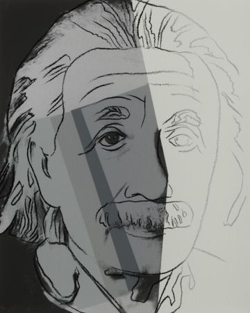 Serigrafía Warhol - Albert Einstein