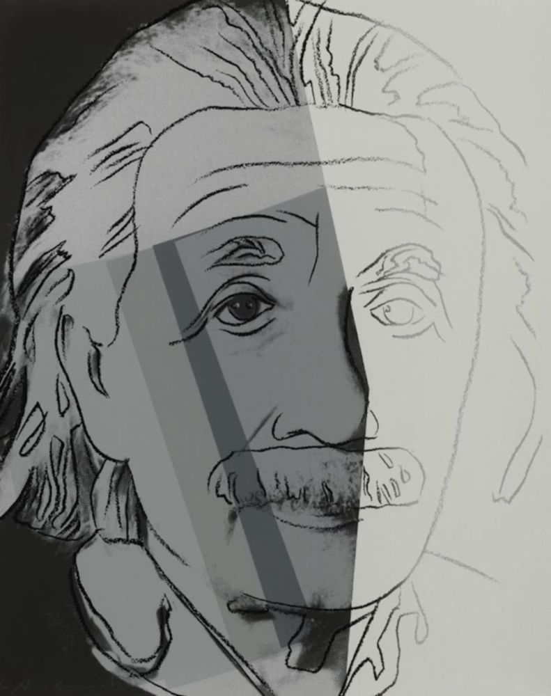 Serigrafía Warhol - Albert Einstein (FS.II 229)