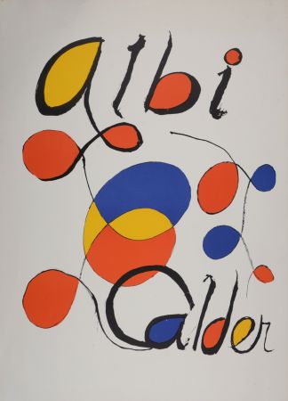 Litografía Calder - Albi, circa 1971