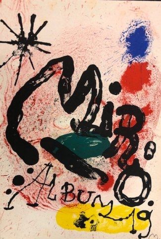 Litografía Miró - Album 19