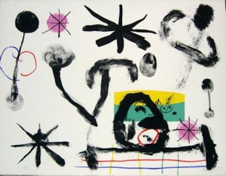 Litografía Miró - Album 19