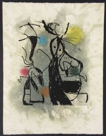Grabado Miró - Aldebaran (D. 1008)