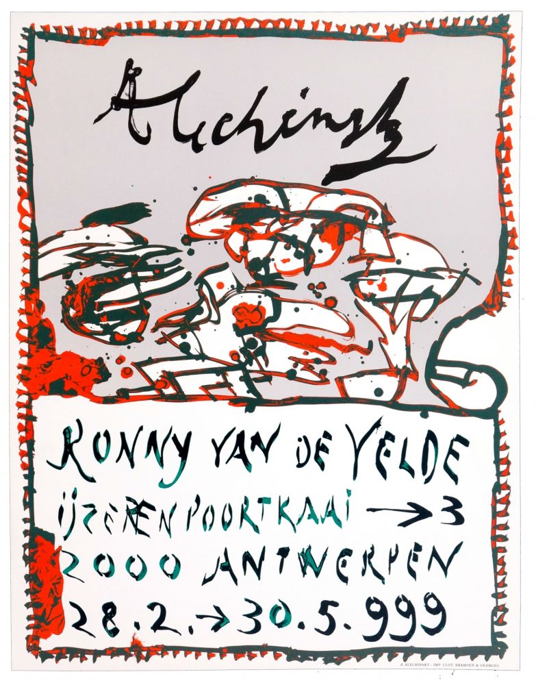 Cartel Alechinsky - Alechinsky 1999