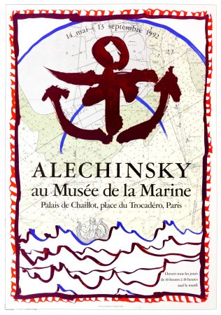Cartel Alechinsky - Alechinsky Au Musée de la Marine