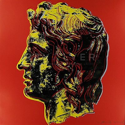 Serigrafía Warhol - Alexander The Great (FS II.292)