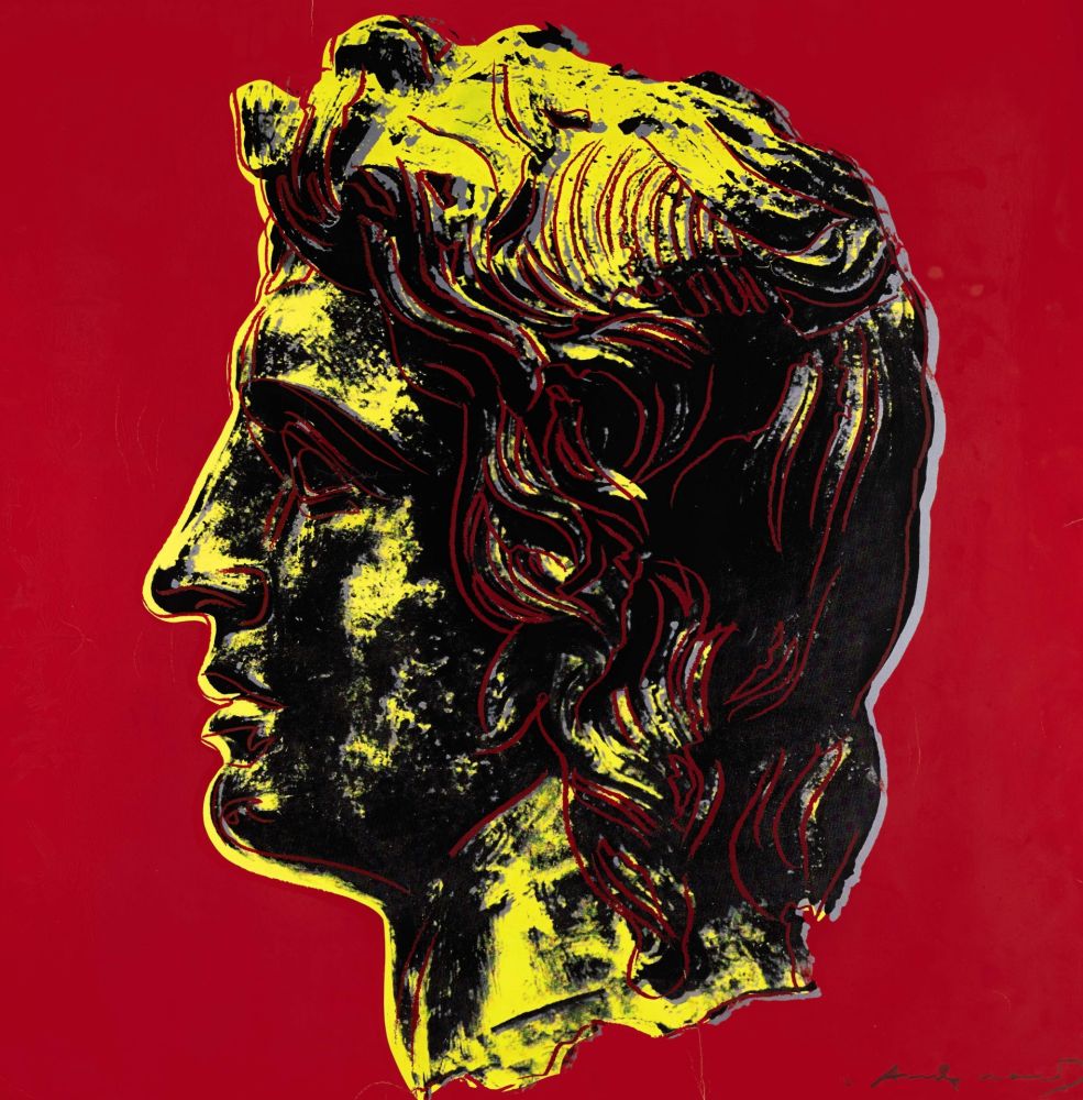 Serigrafía Warhol - Alexander The Great (FS II.292)