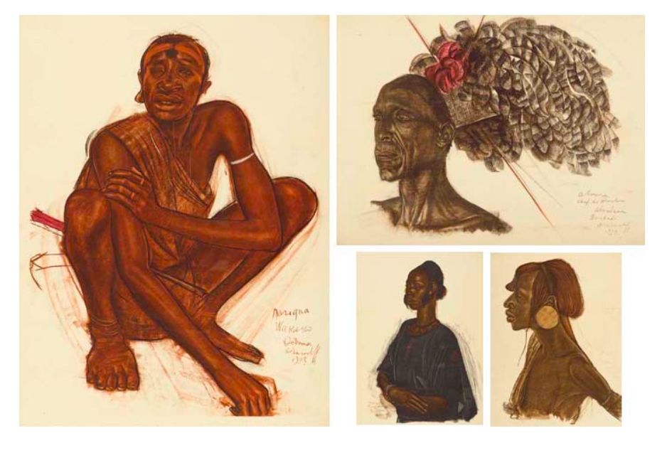 Sin Técnico Iacovleff  - Alexandre Iacovleff (1887-1938). Dessins et peintures d’Afrique. 1927