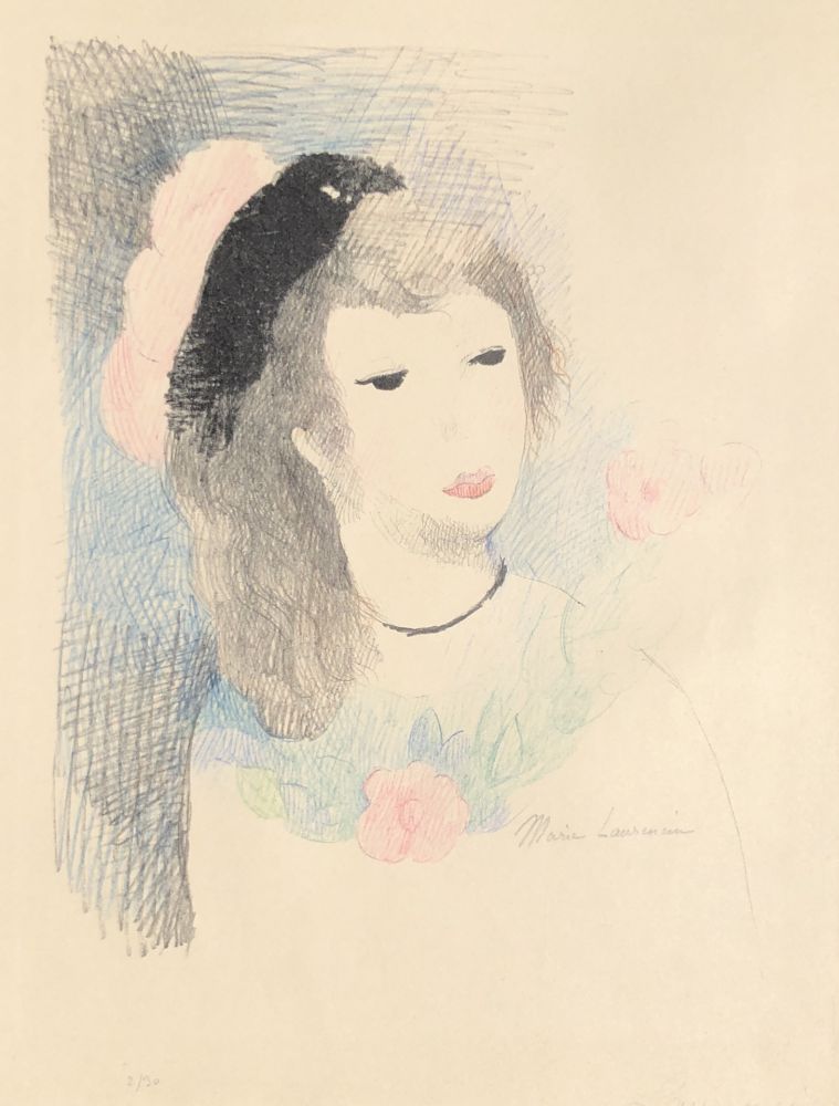 Litografía Laurencin - Alice et le fiasco