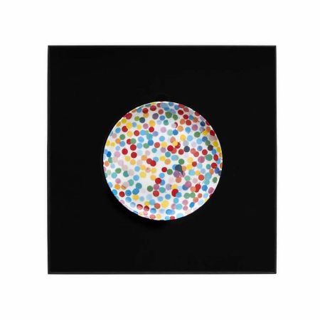 Múltiple Hirst - All Over Dot Small Signed Plate