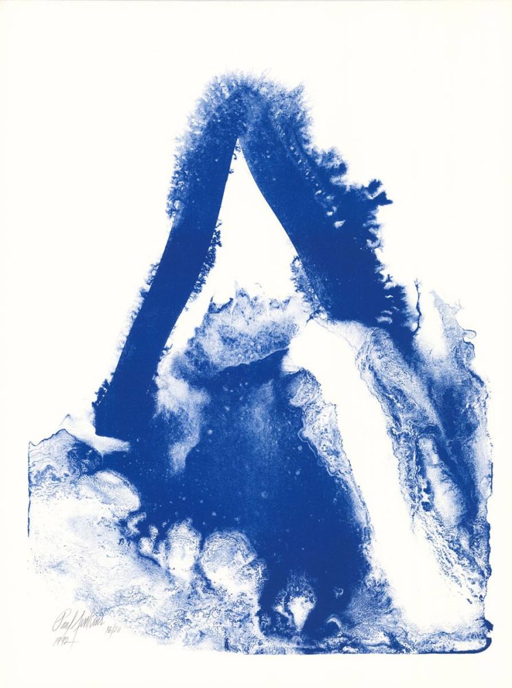 Litografía Jenkins - Amadeus in Blue n°3