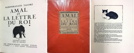 Libro Ilustrado Foujita - AMAL OU LA LETTRE DU ROI. Gravures sur bois originales (1922)