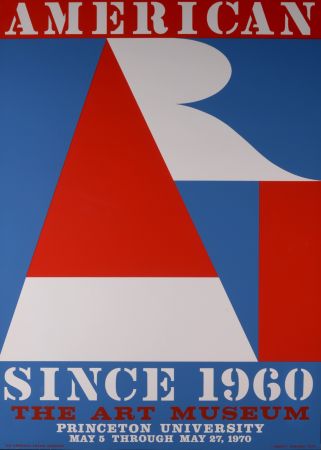 Serigrafía Indiana - American Art Since 1960, The Art Museum, 1970