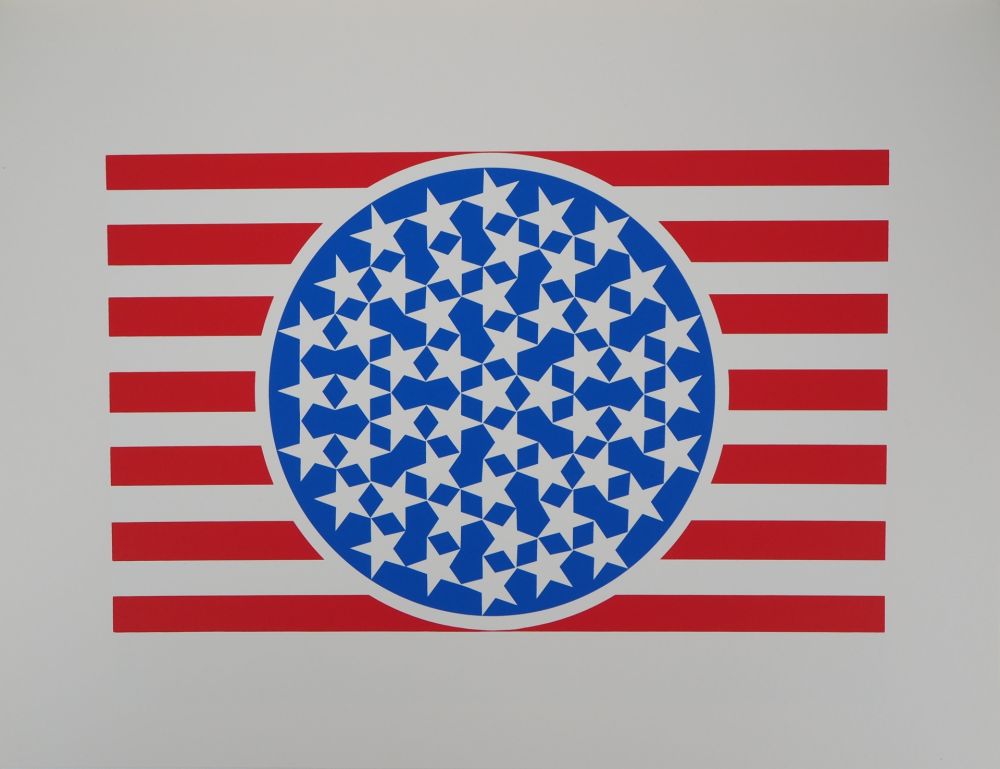 Serigrafía Indiana - American Dream : New Glory Banner