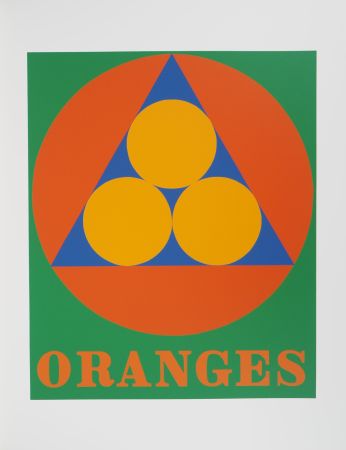 Serigrafía Indiana - American Dream : Oranges