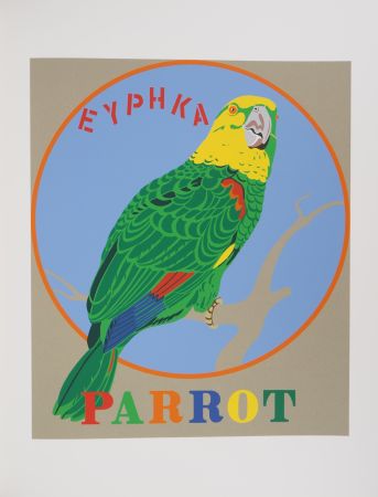 Serigrafía Indiana - American Dream : The Parrot