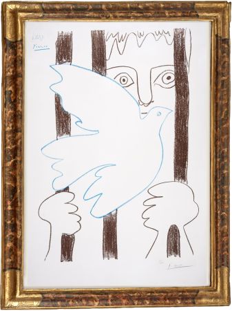 Litografía Picasso - Amnistia
